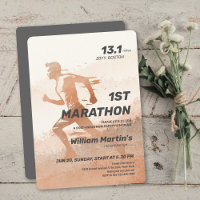 13,1 Meilen 1 Marathon-Post-Marathon-Party