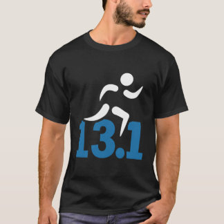 13 1 Meilen Halbmarathon T-Shirt