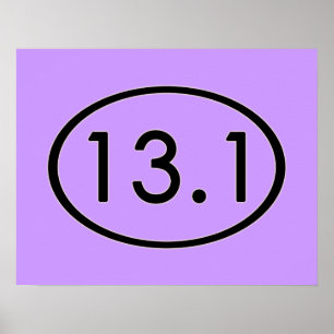 13,1 Miles Poster