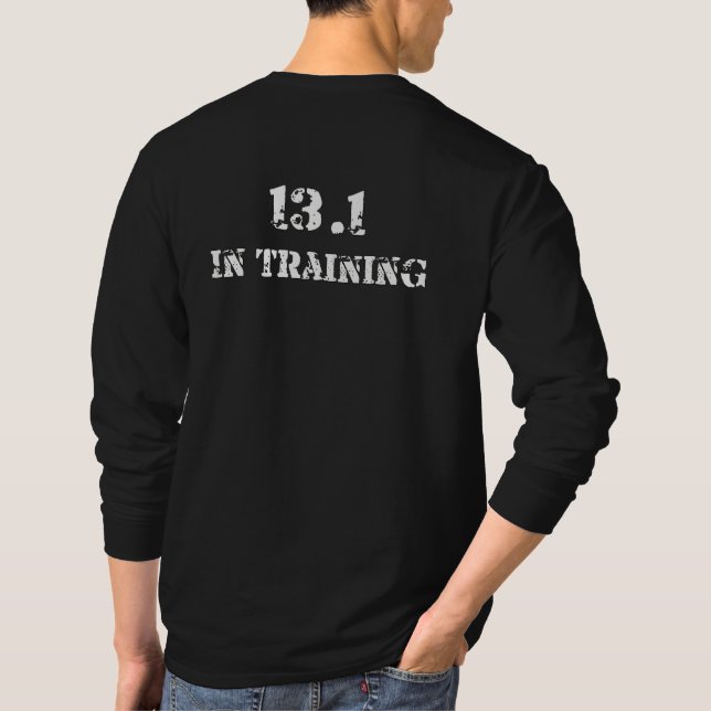 13.1. Training Halbmarathon Race - Lauf T-Shirt (Rückseite)