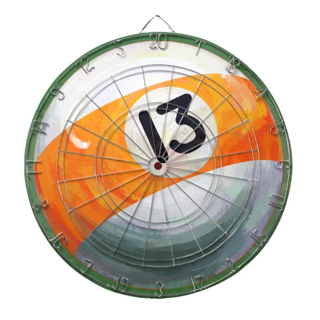 13 Ball Dartscheibe (vorne)