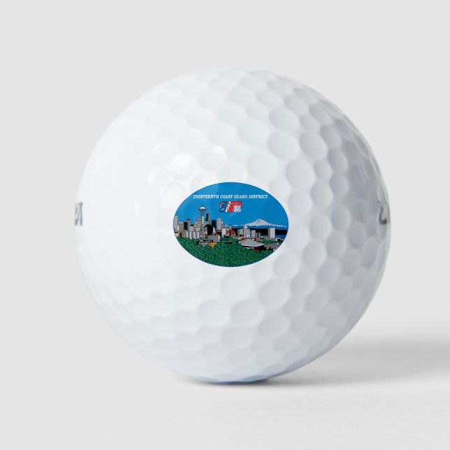 13. CG District Pacific Nordwest Golfball (Vorderseite)