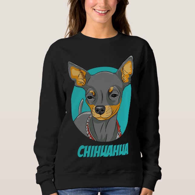 13 Chihuahua Sweatshirt (Vorderseite)