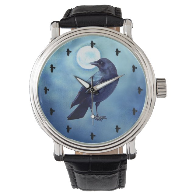 13-Crows Blue Unisex Watch Armbanduhr (Vorderseite)