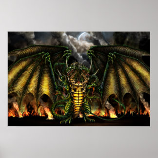 13 Drachen Poster