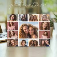 13-Foto-Instagram-Collage mit weißem Hintergrund
