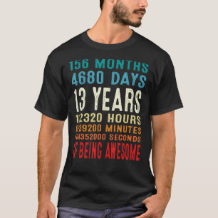13. Geburtstag 13 Jahre alt 13 Jahre alt, fantasti T-Shirt
