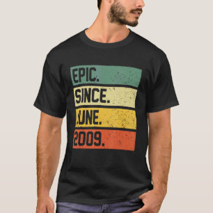 13. Geburtstag 13 Jahre alt Episch seit Juni 2009 T-Shirt