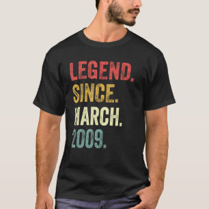 13. Geburtstag 13 Jahre alte Legende seit März 200 T-Shirt