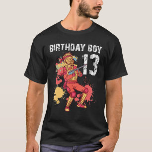 13. Geburtstag 13 Jahre alter Paintball Geburtstag T-Shirt