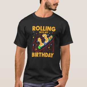 13. Geburtstag Achterbahn Vergnügungspark Geburtst T-Shirt