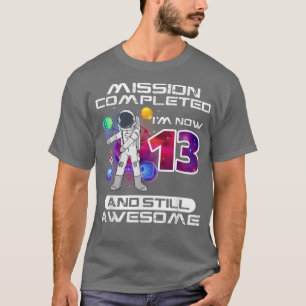 13. Geburtstag Astronaut Space Lover 13 Years Old T-Shirt