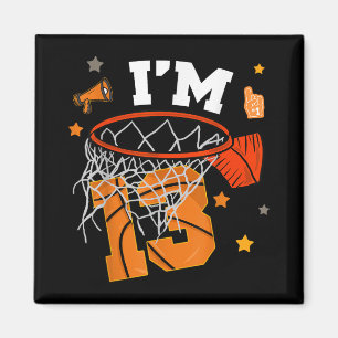 13. Geburtstag Basketball Boy 13 Yr Alter Dreizehn Magnet