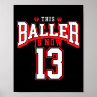 13. Geburtstag Basketball Lover 13 Jahre alter Tag