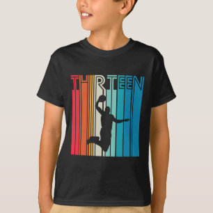 13. Geburtstag Basketball Lover Geschenk 13 Jahre T-Shirt