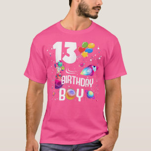 13. Geburtstag Boy Astronaut Space 13 Jahre alt Ro T-Shirt