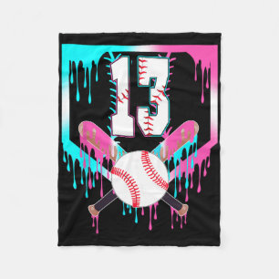 13. Geburtstag Bysebyll Home Plate Drip Eiscreme 1 Fleecedecke