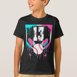 13. Geburtstag Bysebyll Home Plate Tropf Eiscreme T-Shirt