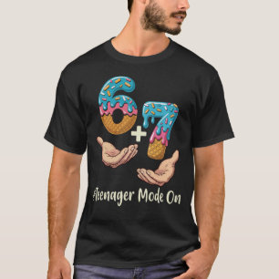 13. Geburtstag Crew 6 Plus 7 Eiscreme Großartig 20 T-Shirt