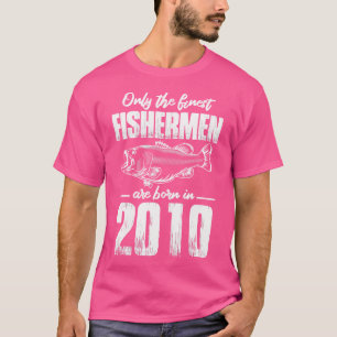 13. Geburtstag Fischerei Geboren im Jahr 201 T-Shirt
