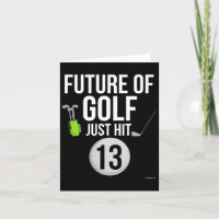 13. Geburtstag Golf T Shirt 13 Jahre alt Geburtsta