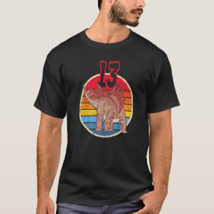 13. Geburtstag I Stegosaurus Stenops I Familienmat T-Shirt