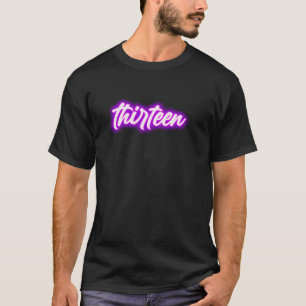 13. Geburtstag Junge Videospiele Gamer dreizehn T-Shirt