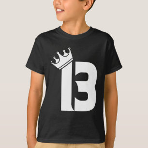 13. Geburtstag Jungen Mädchen Teenager Vintage Num T-Shirt
