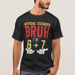 13. Geburtstag Jungen Offizieller Teenager 13 Jahr T-Shirt