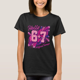 13. Geburtstag Mädchen Teenager sechs sieben Koket T-Shirt