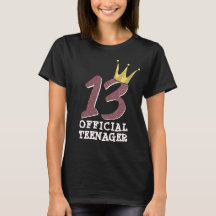 13. Geburtstag Offiziell Teenager Teen Girl Crown