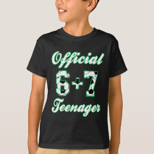 13. Geburtstag Offizieller Teenager Lustig Fußball T-Shirt