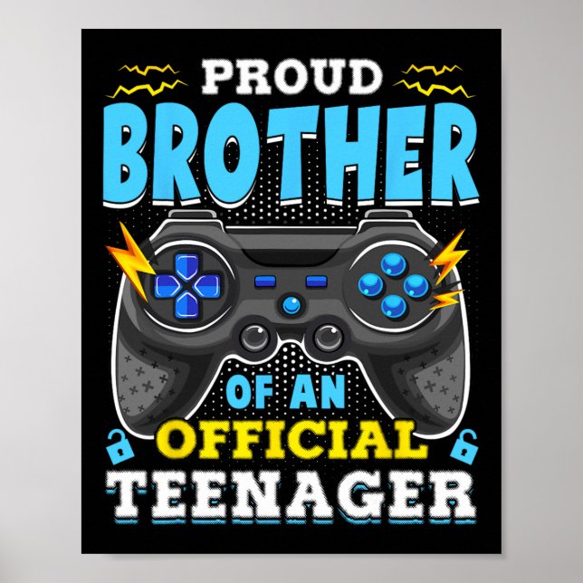 13. Geburtstag Proud Brother Offiziell Teenager Vi Poster (Vorne)