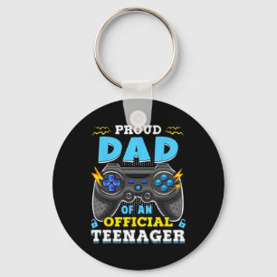 13. Geburtstag Proud Vater Offiziell Teenager Vide Schlüsselanhänger