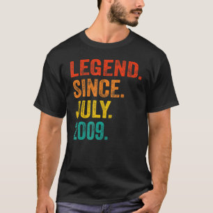 13. Geburtstag seit Juli 2009 13 Jahre alt T-Shirt