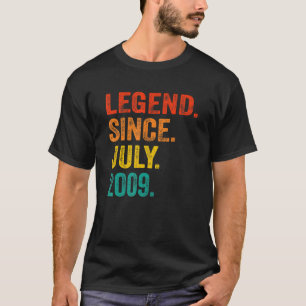 13. Geburtstag seit Juli 2009 13 Jahre alt T-Shirt