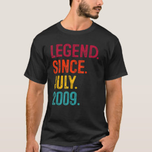 13. Geburtstag seit Juli 2009 13 Jahre alt T-Shirt