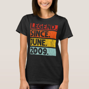 13. Geburtstag seit Juni 2009 13 Jahre alt T-Shirt