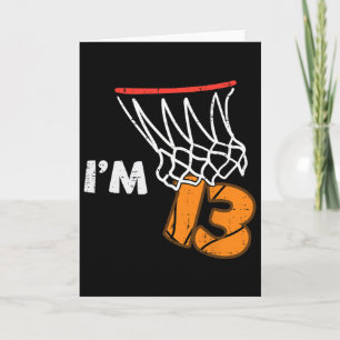 13. Geburtstag Sketll Ich bin 13 Dreizehn Jahre al Karte
