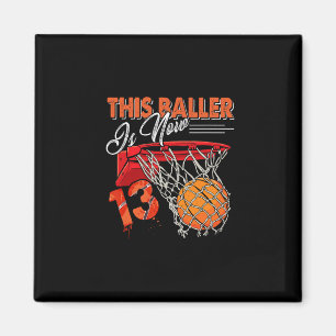13. Geburtstag Sketll Lustiges Geschenk für 13-jäh Magnet