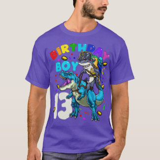 13. Geburtstag T Rex Geburtstagskind T-Shirt