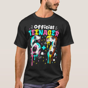 13. Geburtstag Teenager sechs sieben 6+7 Jungen Mä T-Shirt
