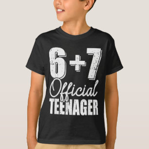 13. Geburtstag Teenager sechs sieben Meme 67 Gebur T-Shirt