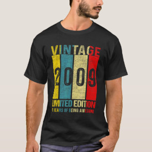 13. Geburtstag Vintage 2009 13 Jahre alt T-Shirt