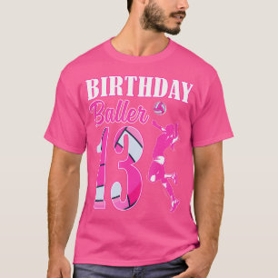 13. Geburtstag Volleyball Thema 13 Jahre alt Gebur T-Shirt