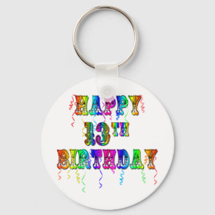 13. Geburtstags-Geschenke mit Schlüsselanhänger