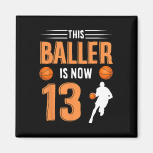 13. Geburtstagsbasketball - Dieser Baller ist jetz Magnet