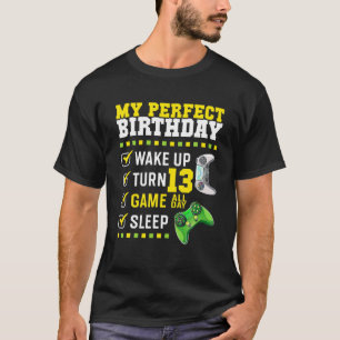 13. Geburtstagsparty perfekt für Gamer 13 Jahre T-Shirt