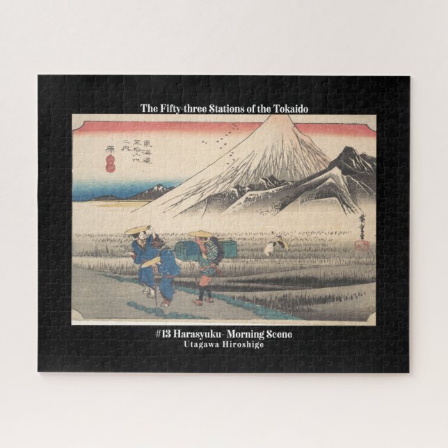 #13 Harasyuki - The 53 Stations of the Tokaido Hi  Puzzle (Horizontal)