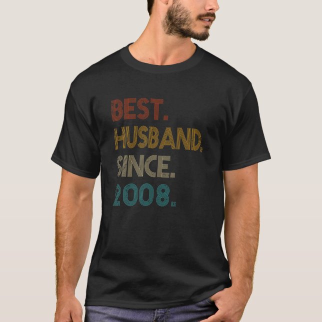 13. Hochzeit Jubiläum Geschenk Ihm - Bestes Eheman T-Shirt (Vorderseite)